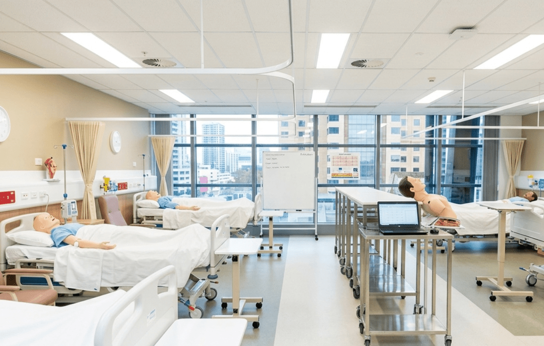 Training suite simulates hospital, aged care and community health settings